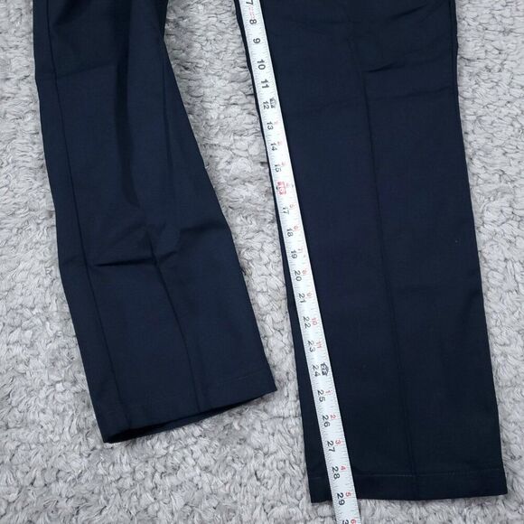 Dickies Slim Fit Tapered Twill Flex Dark Blue Work Pants Men's Size 33 x 30 - Picture 7 of 8